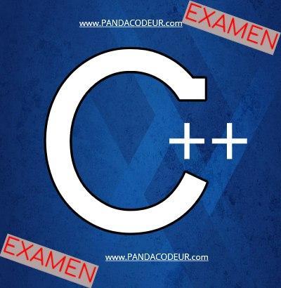 C++ Examen