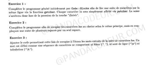 Pandacodeur exo 1 langage c univ du maroc